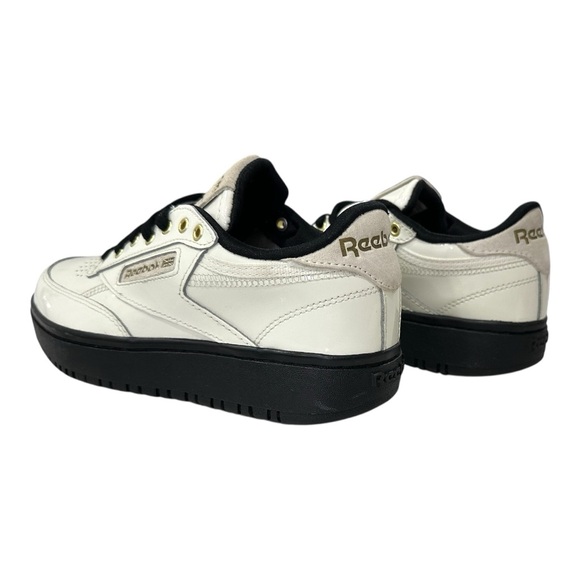 Reebok Classic White and Black Shoes - Picture 4 of 9